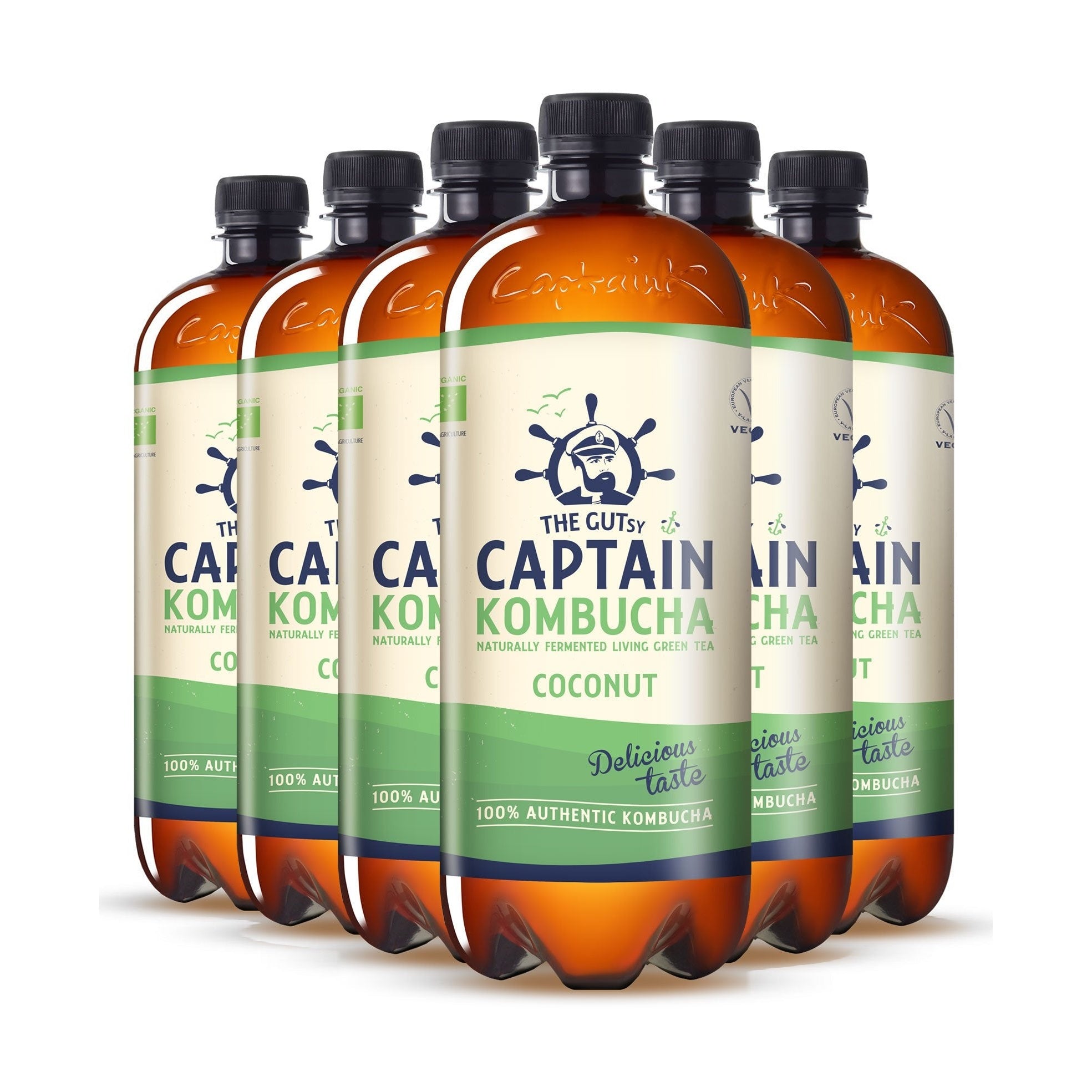 GUTsy Captain Kombucha - Kokosowa 6 x 1L